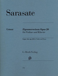 Abbildung von: Pablo de Sarasate - Zigeunerweisen op. 20 für Violine und Klavier - Henle, Günter