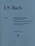 Cover: Johann Sebastian Bach - Pr&auml;ludium und Fuge C-dur BWV 846 (Wohltemperiertes Klavier I) - Henle, G&uuml;nter