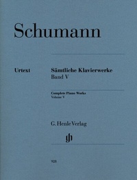 Abbildung von: Robert Schumann - Sämtliche Klavierwerke, Band V - Henle, Günter