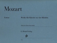 Abbildung von: Wolfgang Amadeus Mozart - Werke für Klavier zu vier Händen - Henle, Günter