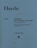 Cover: Joseph Haydn - Variationen &uuml;ber die Hymne "Gott erhalte", Fassung f&uuml;r Klavier - Henle, G&uuml;nter