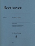 Cover: Ludwig van Beethoven - Goethe-Lieder - Henle, G&uuml;nter