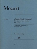 Cover: Wolfgang Amadeus Mozart - "Wunderkind"-Sonaten Band I f&uuml;r Klavier und Violine KV 6-9 - Henle, G&uuml;nter