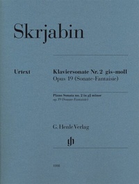 Abbildung von: Alexander Skrjabin - Klaviersonate Nr. 2 gis-moll op. 19 (Sonate-Fantaisie) - Henle, Günter
