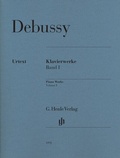 Cover: Claude Debussy - Klavierwerke, Band I - Henle, G&uuml;nter