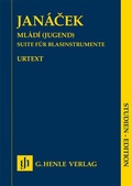 Cover: Leos Jan&aacute;cek - Ml&aacute;d&iacute; (Jugend) - Suite f&uuml;r Blasinstrumente f&uuml;r Fl&ouml;te/Piccolo, Oboe, Klarinette (B), Horn (F), Fagott, Bassklarinette (B) - Henle, G&uuml;nter