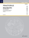 Cover: 9 Bransles from Terpsichore - Schott