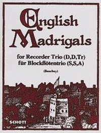 Enlarge image Cover: English Madrigals - Schott