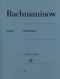 Cover: Sergej Rachmaninow - 24 Pr&eacute;ludes - Henle, G&uuml;nter