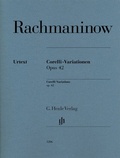Cover: Sergej Rachmaninow - Corelli-Variationen op. 42 - Henle, G&uuml;nter