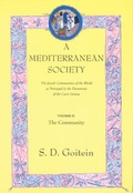 Cover: A Mediterranean Society, Volume II - University of California Press