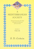 Cover: A Mediterranean Society, Volume IV - University of California Press