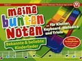 Cover: Meine bunten Noten f&uuml;r Klavier, Keyboard, Melodica und Triola - Edition Metropol Musik