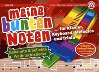 Abbildung von: Meine bunten Noten für Klavier, Keyboard, Melodica , Triola - Edition Metropol Musik