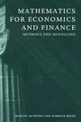 Cover: Mathematics for Economics and Finance - Cambridge University Press