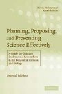 Cover: Planning, Proposing, and Presenting Science Effectively - Cambridge University Press