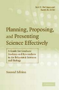 Enlarge image Cover: Planning, Proposing, and Presenting Science Effectively - Cambridge University Press