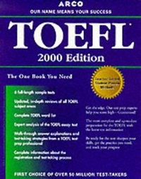 Enlarge image Cover: TOEFL: 2000 Edition - Arco N.Y.