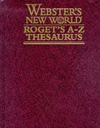 Enlarge image Cover: Webster's New World Roget's A-Z Thesaurus - Hungry Minds Inc,U.S.