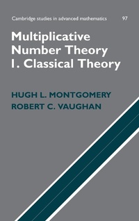 Abbildung von: Multiplicative Number Theory I - Cambridge University Press