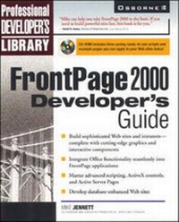 Enlarge image Cover: FrontPage 2000 Developer's Guide - Osborne/McGraw-Hill