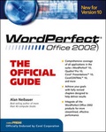 Cover: WordPerfect Office 2002: The Official Guide - McGraw-Hill Professional