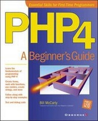 Enlarge image Cover: PHP 4: A Beginner's Guide - McGraw-Hill Professional