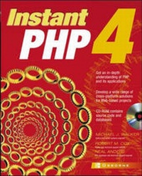 Enlarge image Cover: Instant PHP4 - Osborne/McGraw-Hill