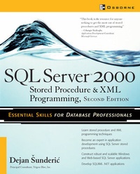 Abbildung von: SQL Server 2000 Stored Procedure & XML Programming, Second Edition - McGraw Hill Higher Education