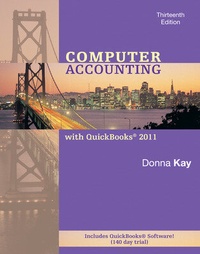 Abbildung von: Computer Accounting with QuickBooks 2011 - McGraw Hill Higher Education