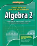 Cover: Algebra 2, Study Guide and Intervention Workbook - McGraw-Hill Professional