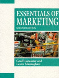 Enlarge image Cover: Essentials of Marketing - McGraw-Hill Publishing Co.