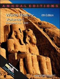Enlarge image Cover: World History: v. 1 - McGraw Hill Higher Education