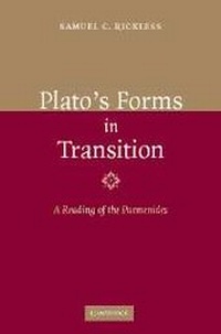 Enlarge image Cover: Plato's Forms in Transition - Cambridge University Press