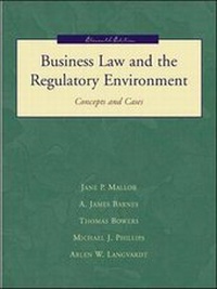 Enlarge image Cover: Business Law and the Regualtory Environment: AND Telecourse Study Guide Package - McGraw Hill Higher Education