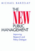 Cover: The New Public Management - University of California Press