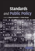 Cover: Standards and Public Policy - Cambridge University Press