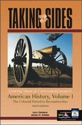 Cover: Clashing Views on Controversial Issues in American History: v. 1 - McGraw Hill Higher Education