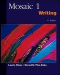Cover: Mosaic Writing: Student Book Bk. 1 - McGraw Hill Higher Education
