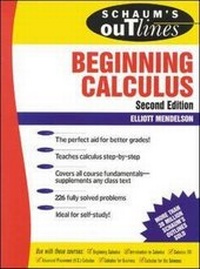 Enlarge image Cover: Schaum's Outline of Beginning Calculus - Schaum Outline Series