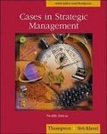 Cover: Cases in Strategic Management: With Concept/Case TUTOR Cards - McGraw Hill Higher Education