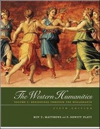 Enlarge image Cover: The Western Humanities: v. 1 - McGraw Hill Higher Education