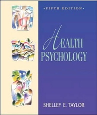 Enlarge image Cover: Health Psychology - McGraw-Hill Publishing Co.