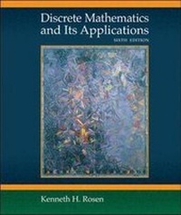 Enlarge image Cover: Discrete Mathematics and Its Applications - McGraw-Hill Publishing Co.