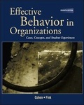 Cover: Effective Behavior in Organizations (REP) with PowerWeb - McGraw-Hill Professional
