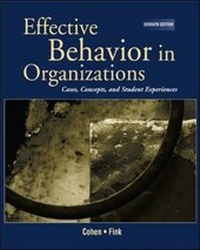 Abbildung von: Effective Behavior in Organizations (REP) with PowerWeb - McGraw-Hill Professional