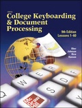 Cover: Gregg College Keyboarding and Document Processing (GDP), Lessons 1-60, Kit 1, Word 2002 - McGraw Hill Higher Education