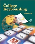 Cover: Gregg College Keyboarding and Document Processing (GDP), Lessons 1-20, Home Version - McGraw Hill Higher Education