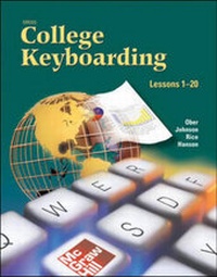 Enlarge image Cover: Gregg College Keyboarding and Document Processing (GDP), Lessons 1-20, Home Version - McGraw Hill Higher Education