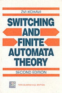 Enlarge image Cover: Switching and Finite Automata Theory - McGraw-Hill Inc.,US